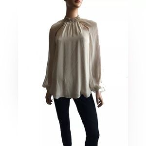 Haute Hippie Embellished Blouse